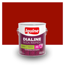 Dialine Seca Rápido Alto Brilho Vermelho 3L - IQUINE