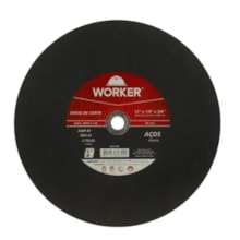 Disco de Corte Aço 12" x 1/8" x 3/4" - Worker Disco de Corte Aço 12" x 1/8" x 3/4" - Worker