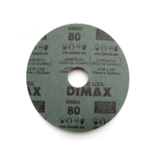 Disco de Lixa Aço Grão 80 115x22mm - DIMAX