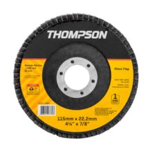 Disco de Lixa Flap 4" 1/2" G-40 - Thompson