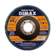 Disco de Lixa Grão-60 115x22mm Flap - Dimax