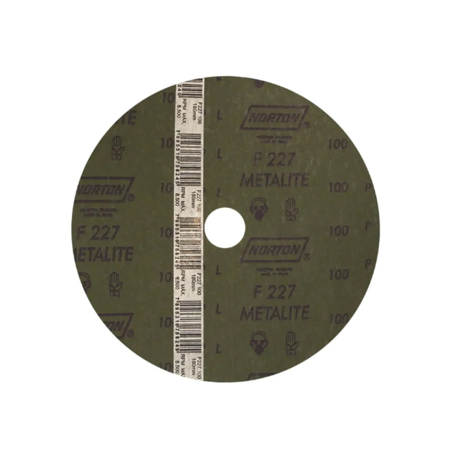 Disco de Lixa Grão 80 115x22mm F227 - NORTON Disco de Lixa Grão 80 115x22mm F227 - NORTON