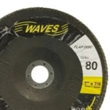 Disco de Lixar Flap 7" Grão 80 - Waves 