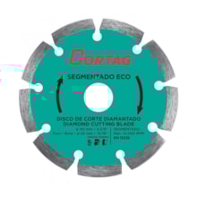 Disco Diamantado Segmentado ECO 110 x 20mm - Cortag  Disco Diamantado Segmentado ECO 110 x 20mm - Cortag
