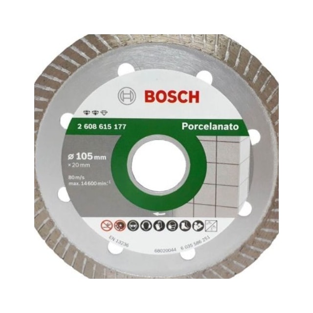 Disco Diamantado Turbo Fino 105mm Expert - Bosch Disco Diamantado Turbo Fino 105mm Expert - Bosch