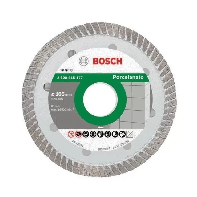 Disco Diamantado Turbo Fino 105mm Expert - Bosch Disco Diamantado Turbo Fino 105mm Expert - Bosch