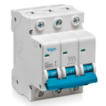 Disjuntor 3P Curva C 16A - ELGIN