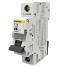 Disjuntor Monopolar 16A DIN 3KA C - Enerbras
