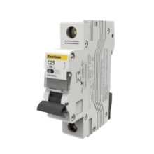 Disjuntor Monopolar 25A DIN 3KA C - Enerbras