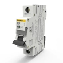 Disjuntor Monopolar 50A DIN 3KA C - Enerbras