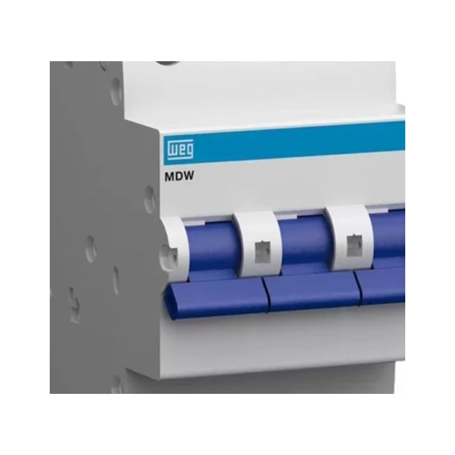 Disjuntor Tripolar 32A DIN Curva C - Weg Disjuntor Tripolar 32A DIN Curva C - Weg