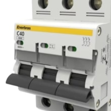 Disjuntor Tripolar 40A DIN 3KA C - Enerbras Disjuntor Tripolar 40A DIN 3KA C - Enerbras