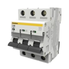 Disjuntor Tripolar 40A DIN 3KA C - Enerbras Disjuntor Tripolar 40A DIN 3KA C - Enerbras