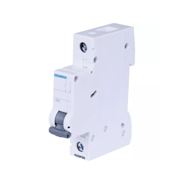 Disjuntor unipolar Din Curva C 16A - Siemens Disjuntor unipolar Din Curva C 16A - Siemens