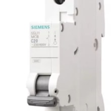 Disjuntor Unipolar Din Curva C 20A - Siemens