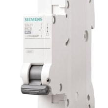Disjuntor Unipolar Din Curva C 25A - Siemens Disjuntor Unipolar Din Curva C 25A - Siemens