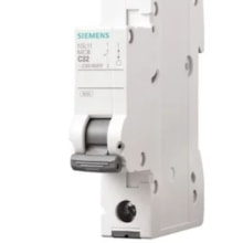 Disjuntor Unipolar Din Curva C 32A - Siemens Disjuntor Unipolar Din Curva C 32A - Siemens