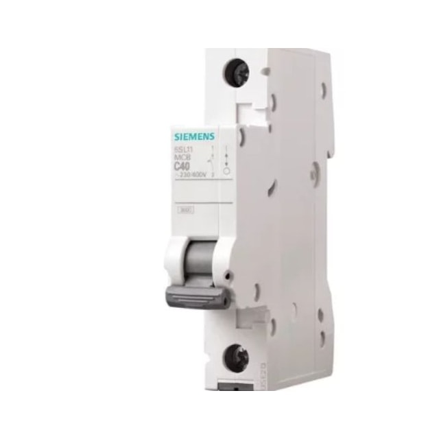 Disjuntor Unipolar Din Curva C 40A - Siemens Disjuntor Unipolar Din Curva C 40A - Siemens