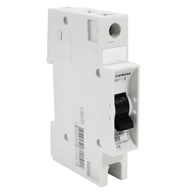 Disjuntor Unipolar DIN Curva C 40A - SIEMENS