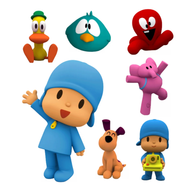 Displays Decoração Festa Infantil Pocoyo menino