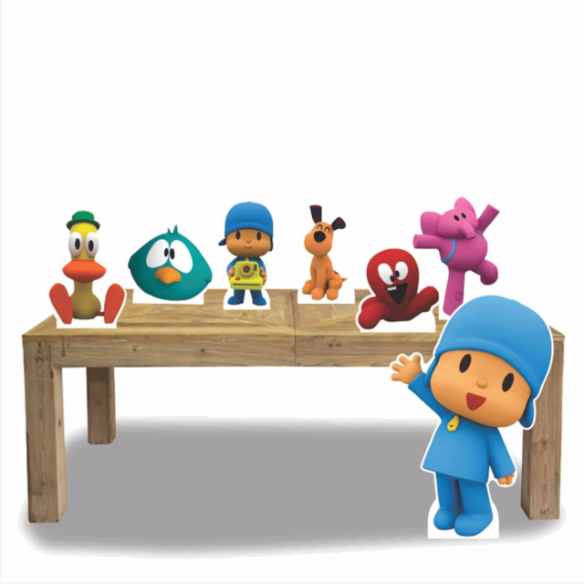 Displays Decoração Festa Infantil Pocoyo menino