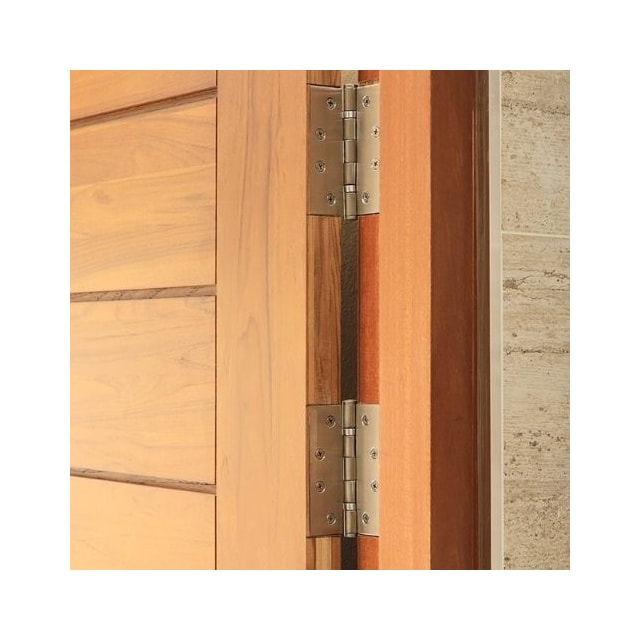 Dobradiça 891 x 4" x 3" Cromada com Rolamento - Silvana Dobradiça 891 x 4" x 3" Cromada com Rolamento - Silvana