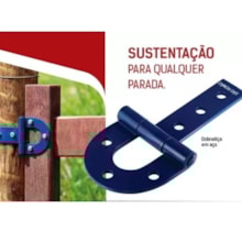 Dobradiça para Porteira C-01 Tipo Ferradura - São Romão Dobradiça para Porteira C-01 Tipo Ferradura - São Romão