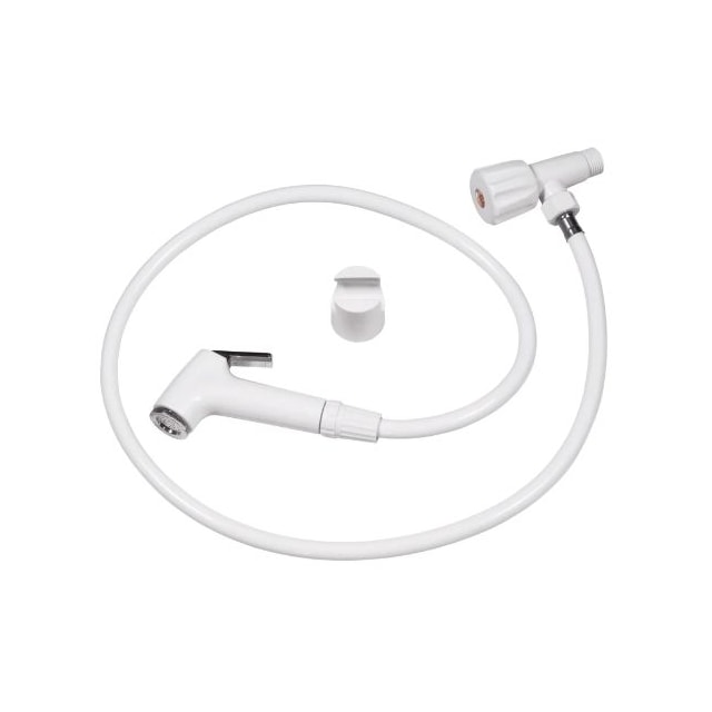 Ducha Higiênica com Registro 1/2 Pol. Branca - HERC Ducha Higiênica com Registro 1/2 Pol. Branca - HERC