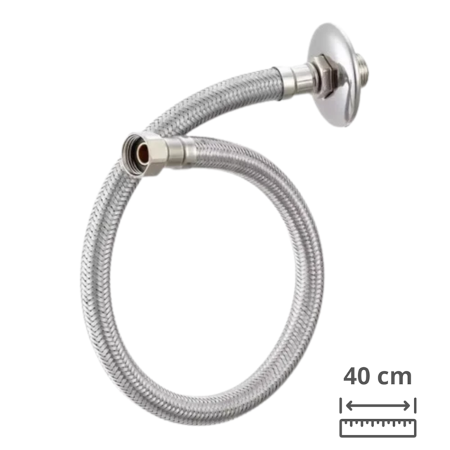 Engate com Malha de Aço 40cm - DELTA METAIS