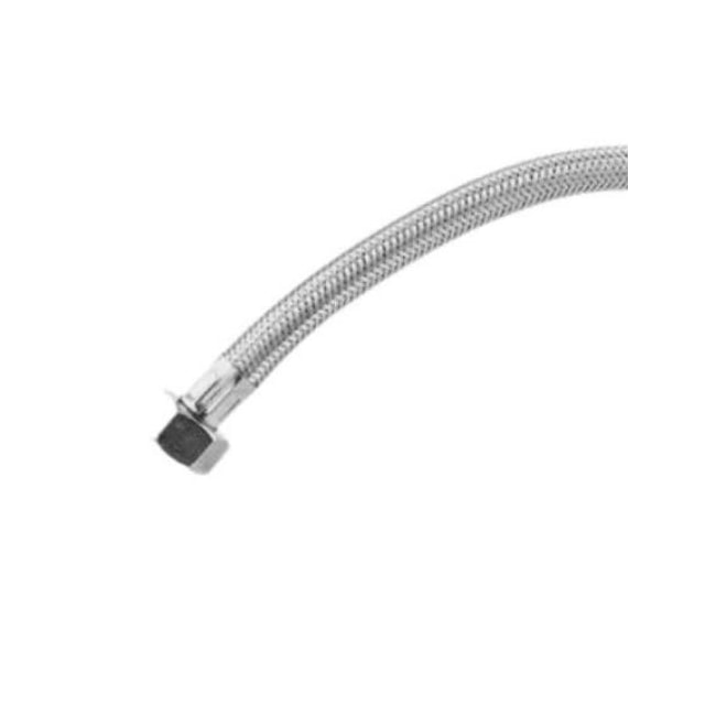 Engate Flexível Trançado 60cm - Cobra Metais Engate Flexível Trançado 60cm - Cobra Metais