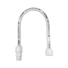 Engate PVC 1/2 Pol. 50cm Flexível Branco - FORTLEV Engate PVC 1/2 Pol. 50cm Flexível Branco - FORTLEV