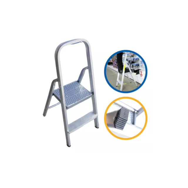 Escada de Alumínio 2 Degraus - MAESTRO Escada de Alumínio 2 Degraus - MAESTRO