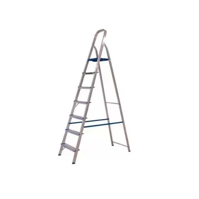 Escada de Alumínio com 7 Degraus - ALUMASA Escada de Alumínio com 7 Degraus - ALUMASA