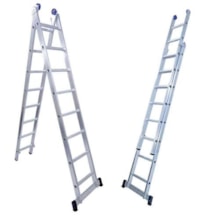 Escada Extensiva 2x8 Degraus - SBA Escada Extensiva 2x8 Degraus - SBA