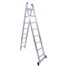 Escada Extensiva 2x8 Degraus - SBA Escada Extensiva 2x8 Degraus - SBA