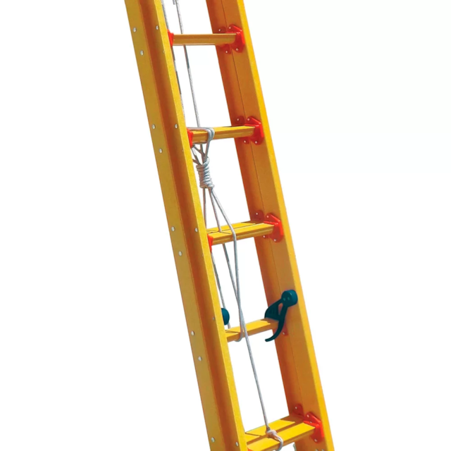Escada Extensíva Prática Fibra 17 Degraus 5,32m - BOTAFOGO Escada Extensíva Prática Fibra 17 Degraus 5,32m - BOTAFOGO