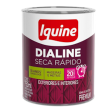 Esmalte Dialine Seca Rápido Branco Neve 750ml - Iquine