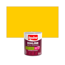 Esmalte Dialine Secagem Rápida Alto Brilho Amarelo 750ml - IQUINE