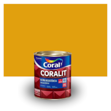 Esmalte Ouro Alto Brilho Ultra Resist Coralit 3,6L - CORAL Esmalte Ouro Alto Brilho Ultra Resist Coralit 3,6L - CORAL