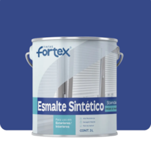 Esmalte Sintético Azul Del Rey Brilhante 3L - FORTEX