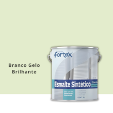 Esmalte Sintético Branco Gelo Brilhante 3L - FORTEX