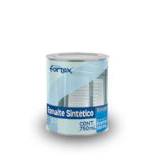 Esmalte Sintético Branco Neve Acetinado 750ML - FORTEX