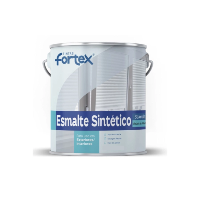 Esmalte Sintético Branco Neve Brilhante 3L - FORTEX