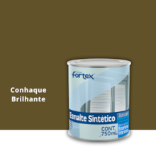Esmalte Sintético Conhaque Brilhante 750ML - FORTEX Esmalte Sintético Conhaque Brilhante 750ML - FORTEX