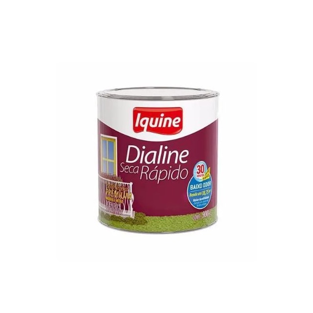 Esmalte Sintético Dialine 900Ml Platina - Iquine