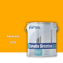 Esmalte Sintético Fortmax Amarelo 3,6L - FORTEX Esmalte Sintético Fortmax Amarelo 3,6L - FORTEX