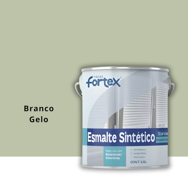 Esmalte Sintético Fortmax Branco Gelo 3,6L - FORTEX