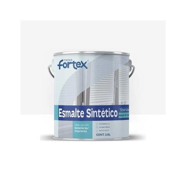 Esmalte Sintético Fortmax Branco Neve 3,6L - FORTEX