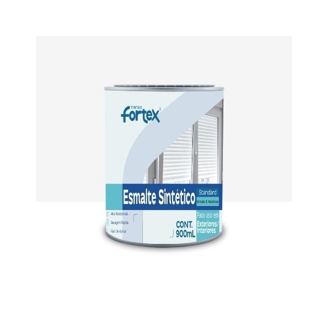 Esmalte Sintético Fortmax Branco Neve 900ml - Fortex