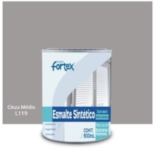 Esmalte Sintético Fortmax Cinza Médio 900ml - Fortex